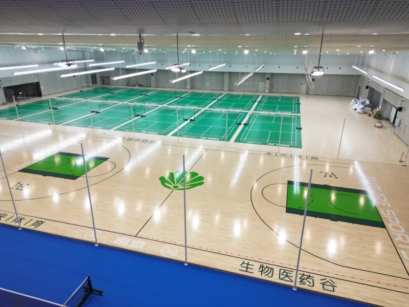 南京某篮球馆